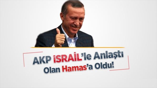 AKP İsrail´le Anlaştı Olan Hamas´a Oldu