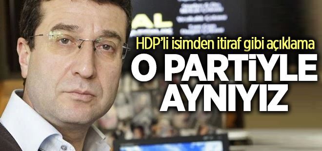 HDP kurucusundan şok taşnak itirafı