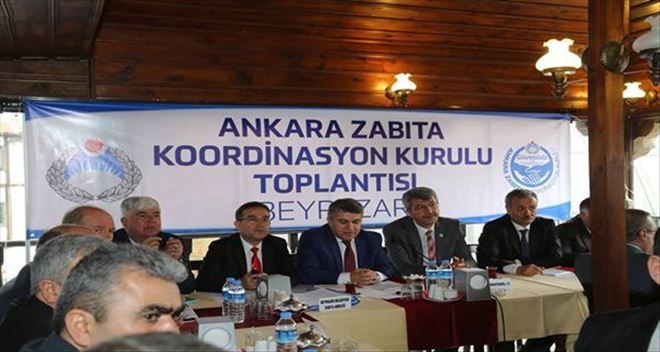 Ankara Zabıta Koordinasyon Kurulu Toplandı