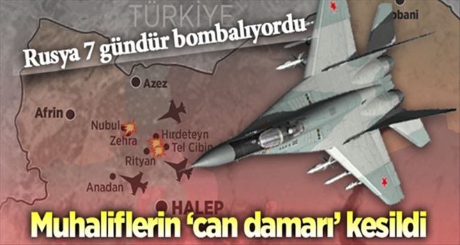 Türkiye-Halep bağlantısı kesildi