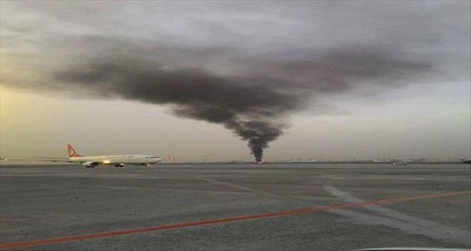 Atatürk Havalimanı Apronunda Yangın