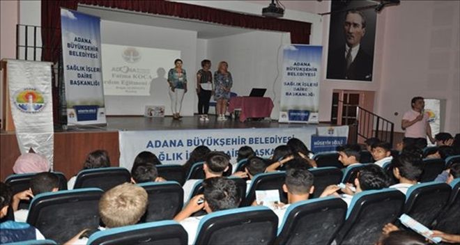 Adana Büyükşehir, toplum sağlığı için eğitim ve seminerlere devam ediyor