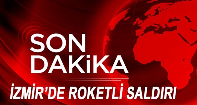 İzmir Bayındır´da roketli saldırı