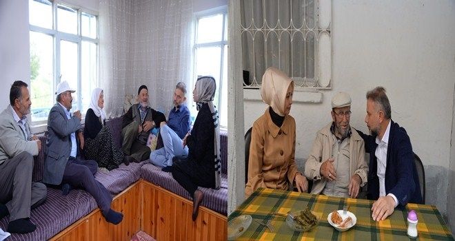 Ertürk ev ziyaretlerini aralıksız sürdürüyor