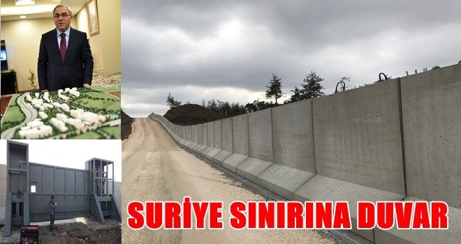 Suriye Sınırına Duvar