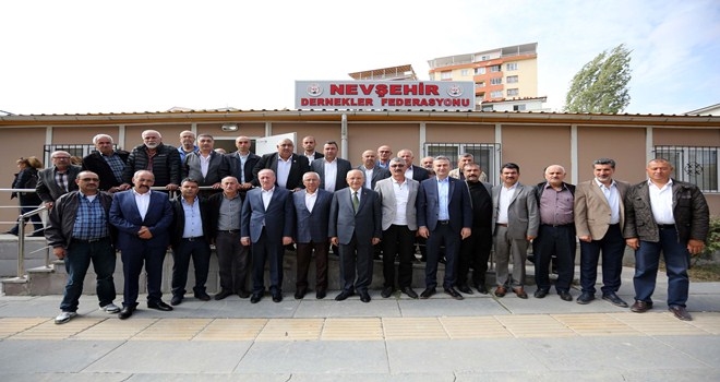 Başkan Yaşar, Nevşehirlilerin misafiri oldu