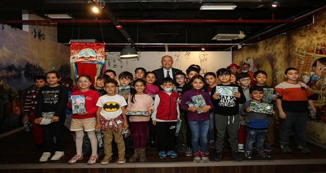 Başkan Yaşar, LÖSEV´li çocukları yalnız bırakmadı