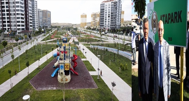 Ata´nın parkı ve ikinci bahar lokali  açıldı
