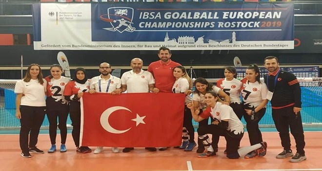 Goalball Kadın Milli Takımı Avrupa Şampiyonu oldu