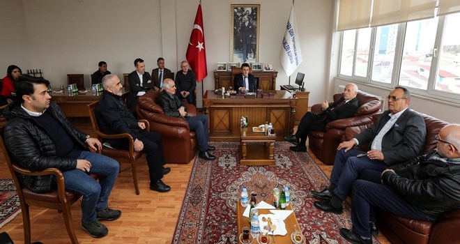 Yaşar, Öz Ankara Gıda Toptancılarını ziyaret etti