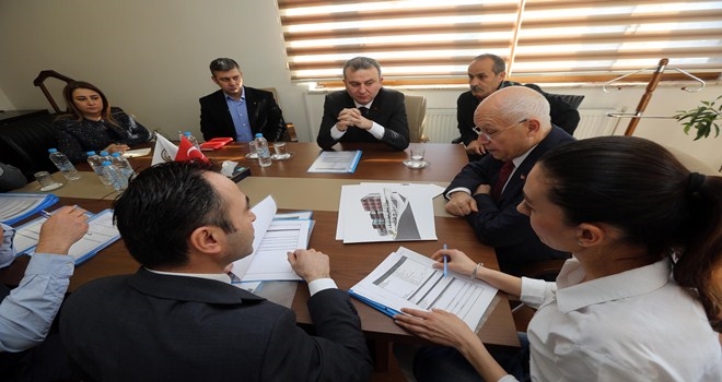 Başkan Yaşar yeni projeleri inceledi