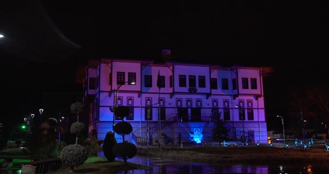 Sincan Belediyesi Otizme Mavi Işık Yaktı