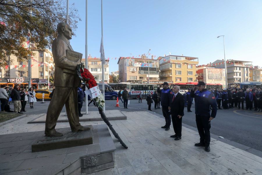 Ulu Önder Atatürk Yenimahalle’de anıldı