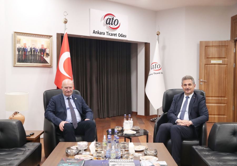 Mamak Belediye Başkanı Murat Köse’den ATO’ya Ziyaret 