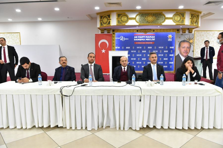 AK Parti Mamak İlçe Başkanlığı Nisan Ayı  Danışma Meclisi Toplantısı Gerçekleştirildi