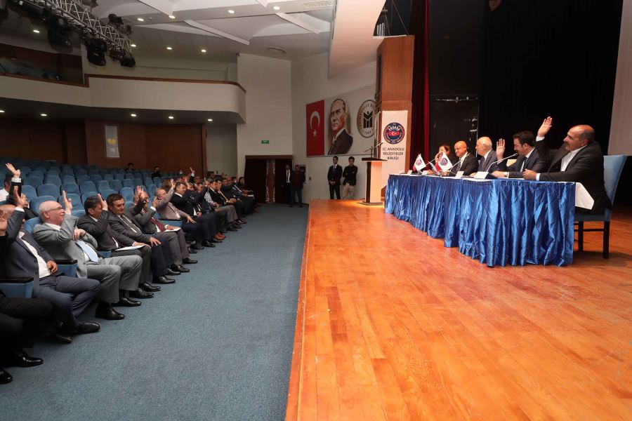 İç Anadolu Belediyeler Birliği büyümeye devam ediyor