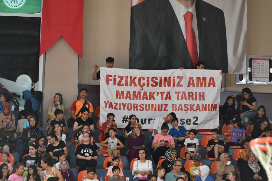 Mamak Belediyesi Yaz Spor  Okullarında Kapanış Şöleni