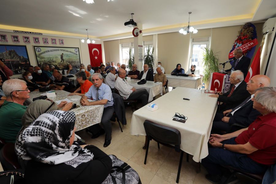 Başkan Yaşar, hemşerileriyle sohbet toplantısında