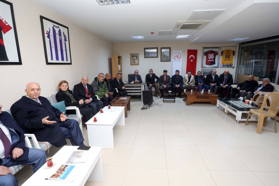 Yaşar Ankara Kulübü Derneği’ni ziyaret etti