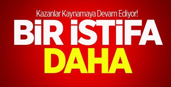 CHP´de Bir İstifa Daha!