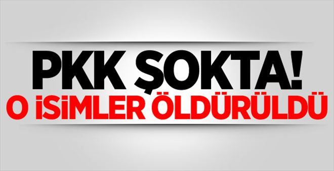 PKK şokta! O isimler öldürüldü