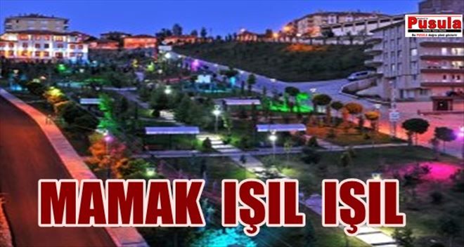 Mamak Belediyesi´nden kent estetiğine ışıl ışıl katkı