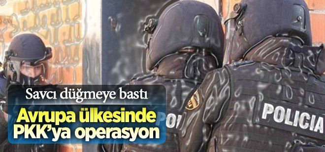 İspanya´da terör örgütü PKK´ya operasyon