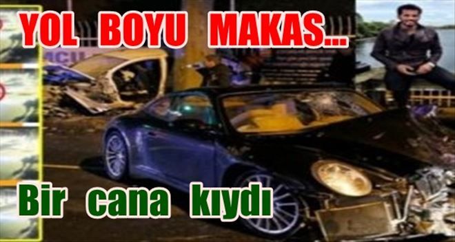 Yol boyunca ´makas´ atmış