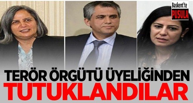 Başsavcılık; ´Kışanak Ve Anlı ´Silahlı Terör Örgütüne Üye Olma´ Suçundan Tutuklandı