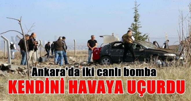 Ankara´da 2 Canlı Bomba Kendini Patlattı