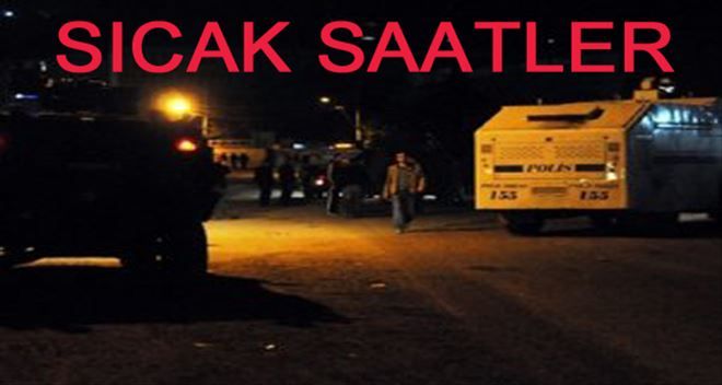 İki ilçede sıcak saatler