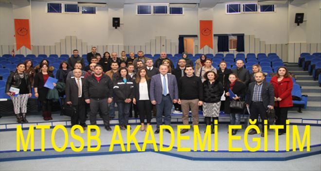 ?MTOSB Akademi Eğitim´ Programı Devam Ediyor.