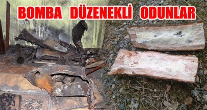 HAİN TUZAK: BOMBA DÜZENEKLİ ODUN !