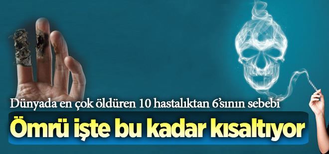 Ömrü çeyrek yüzyıl kısaltıyor