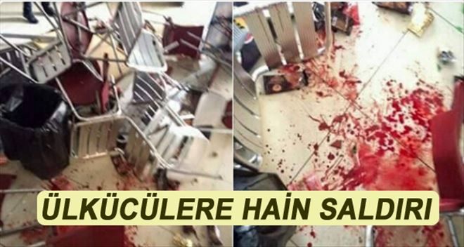 HACETTEPE ÜNİVERSİTESİ´NDE ÜLKÜCÜ ÖĞRENCİLERE SALDIRI