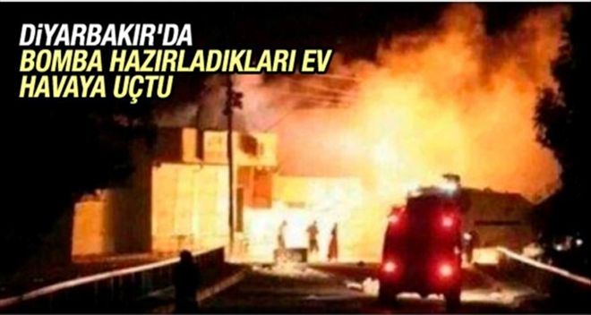 Diyarbakır´da patlamada 4 PKK´lı öldü