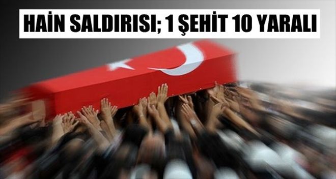 DERİK´TE JANDARMA KARAKOLUNA BOMBA YÜKLÜ ARAÇLA SALDIRI: 1 ŞEHİT, 10 YARALI