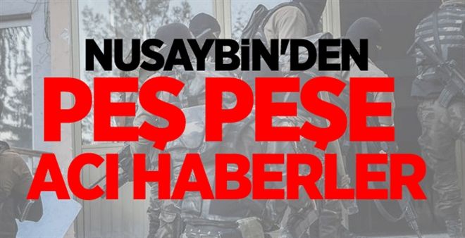 Nusaybin´de patlama: 3 şehit