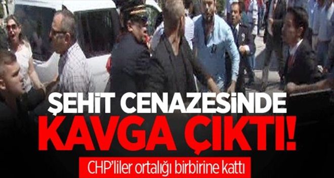 Şehit Cenazesinde Kavga Çıktı!