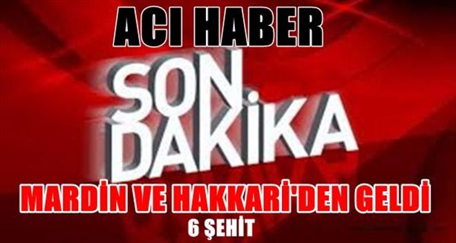 HAKKARİ´DE ÇATIŞMA: 4 ASKER ŞEHİT