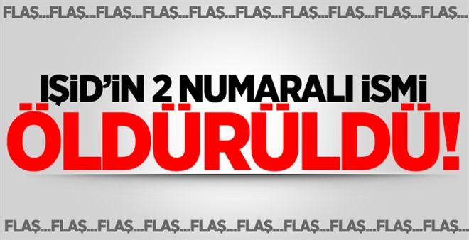 Işid´in 2 Numarası Öldürüldü