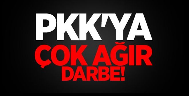 PKK´ya Ağır Darbe