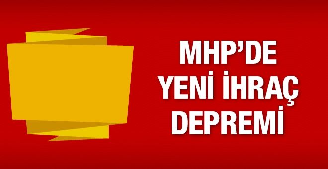 MHP´den yeni ihraç listesi Akşener´den sonra...