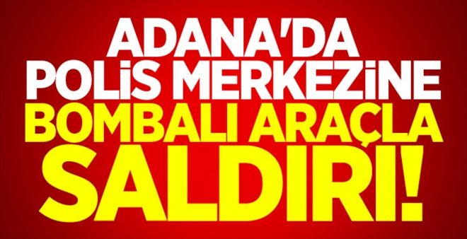 Adana´da Polis Noktasına Bombalı Saldırı