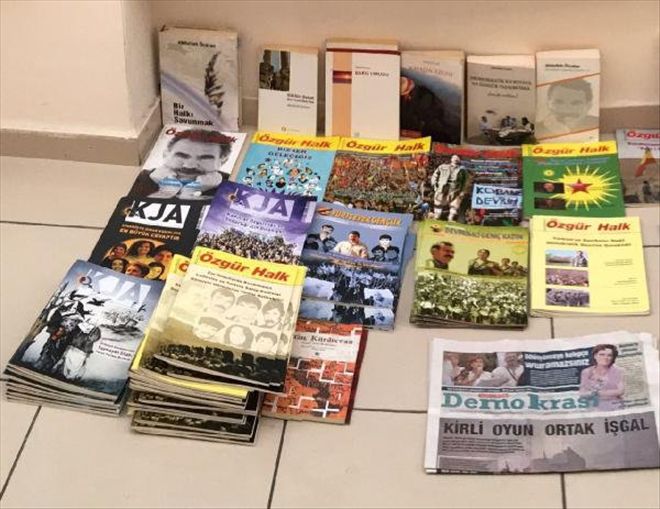 İzmir´de Pkk Propagandası Yapan Dergiye Operasyon Düzenlendi