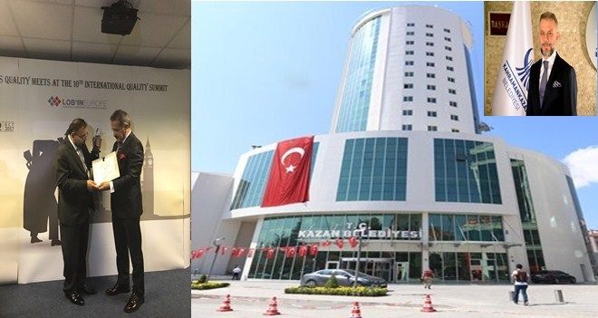 Kahramankazan Belediyesi´ne uluslararası kalite ödülü