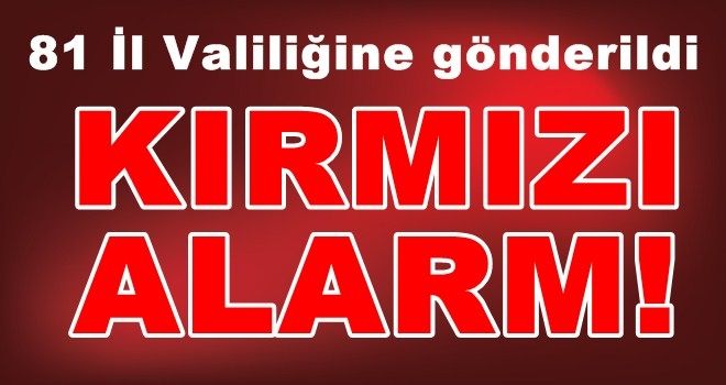 İl valiliklerine gönderildi!