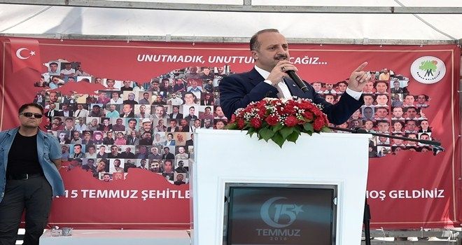 15 Temmuz Şehitleri Anıtı Mamak´ta Açıldı