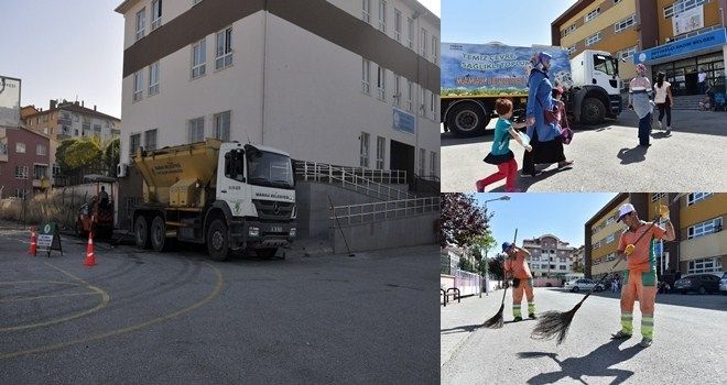 Mamak´ta Okullar yeni eğitim yılına hazır