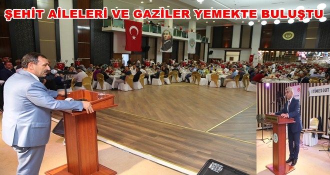 ŞEHİT YAKINLARI VE GAZİLER ETİMESGUT´TA BULUŞTU